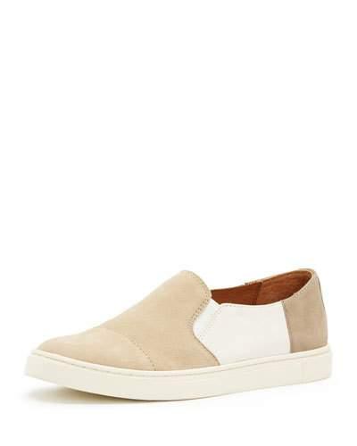 Gemma Mixed Leather Slip-on