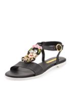 Frida Beaded Leather