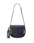 Rockstud Leather Saddle