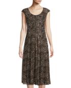 Leopard-print Mesh