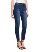 Gwenevere High-waist Cutoff Ankle Jeans