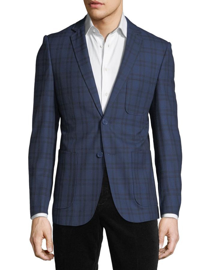 Plaid Comfort Stretch