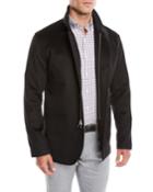 Men's Wade Crown Fleece Zip-front Blazer