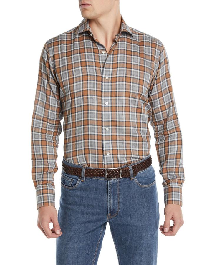 Men's Gamla Melange Plaid