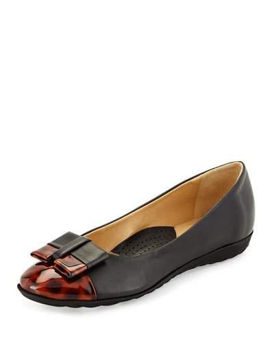 Breena Sport-bottom Ballet Flat, Black