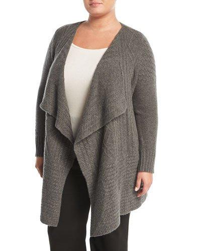 Cashmere Cable-knit Cardigan,