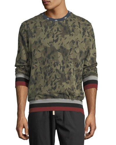 Joker Camo-print Fleece