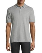 Cotton Pique Polo Shirt,