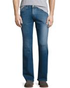 Clifton Boot-cut Denim Pants, Blue