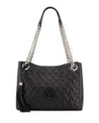 Luisa Large Quilted Leather Tote Bag