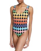 Artsi Scoop-neck One-piece