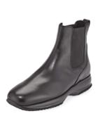 Men's Leather Pull-on Boots