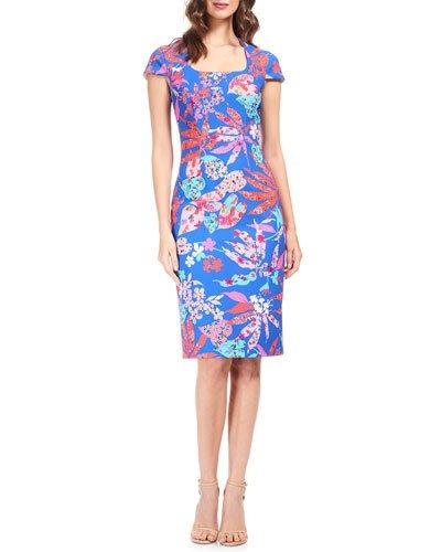 Floral Print Crepe