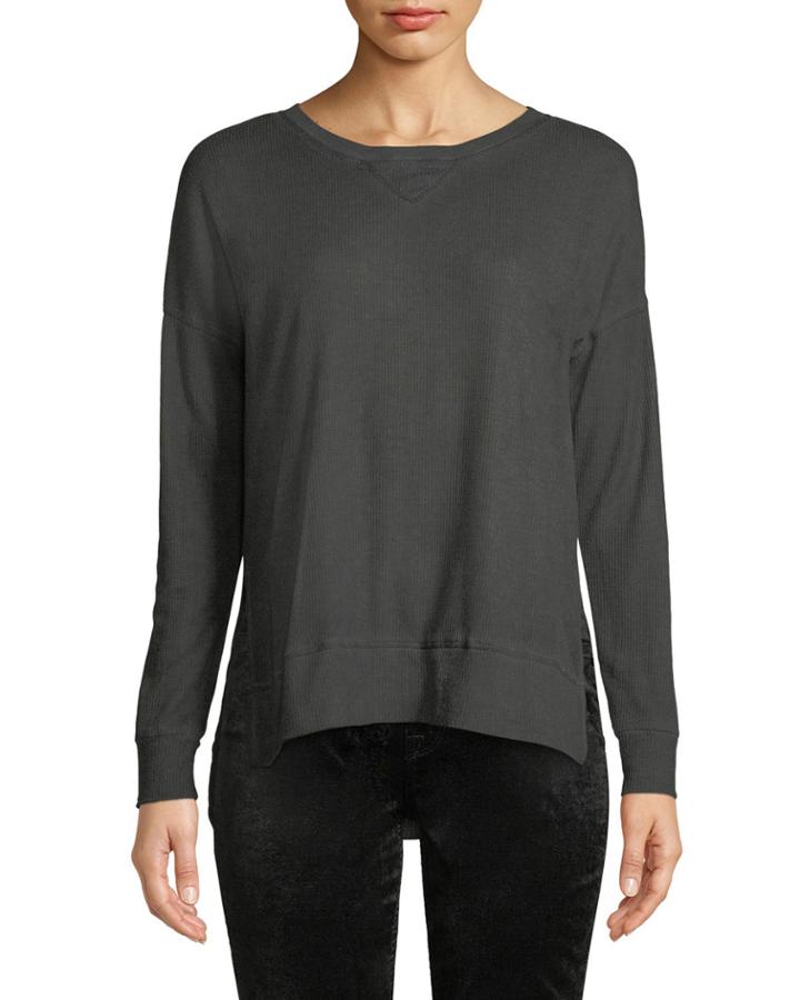 High-low Baby Thermal Tee