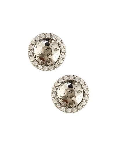 Speckled Glass & Pave Crystal