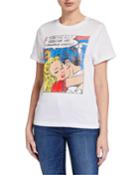 Comic Fab Shoe Graphic Cotton Tee