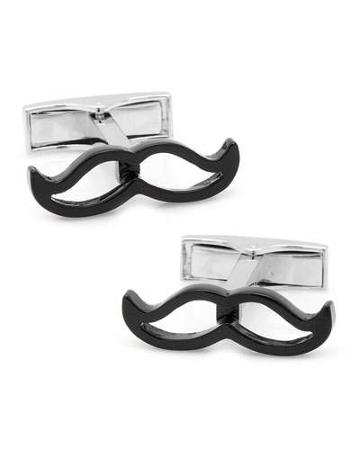 Enamel Mustache Cuff
