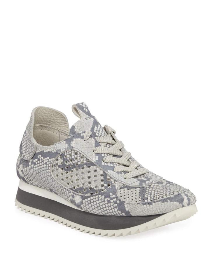 Omega Snake-print Runner