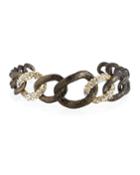 Chain-link Cuff Bracelet