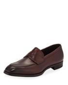 Men's Smooth Leather Penny