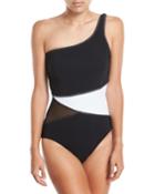 Stargazer One-shoulder One-piece