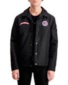 Men's La Clippers Patched Coach's Jacket