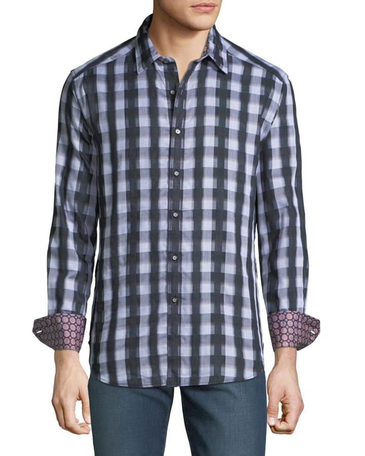 Men's Moroto Classic-fit Plaid