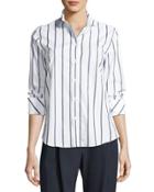 Wide Line Button-front