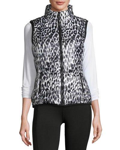 Packable Printed Puffer Vest