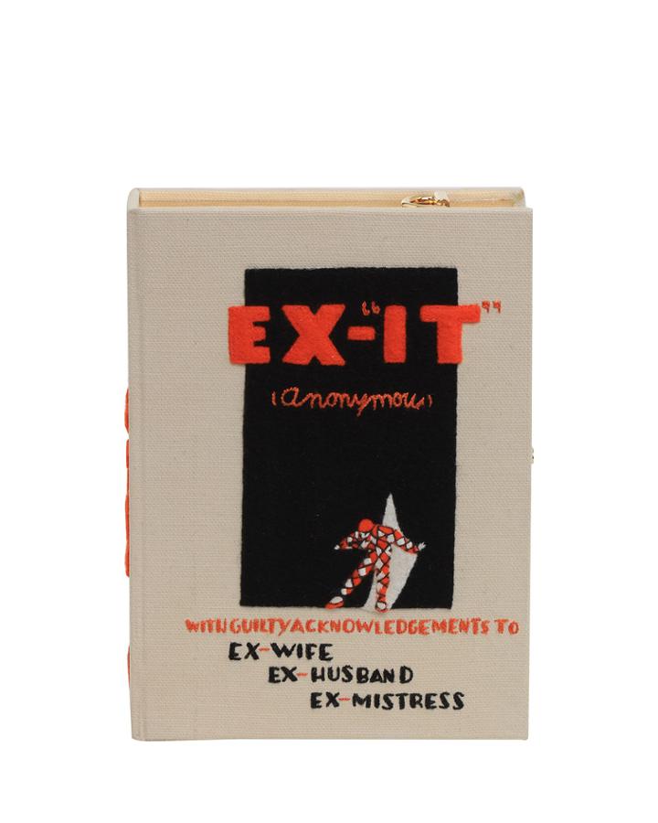 Ex-it Book Box Crossbody Bag