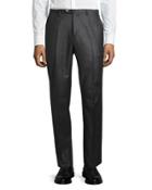 Wool Trouser Dress Pants, Gray