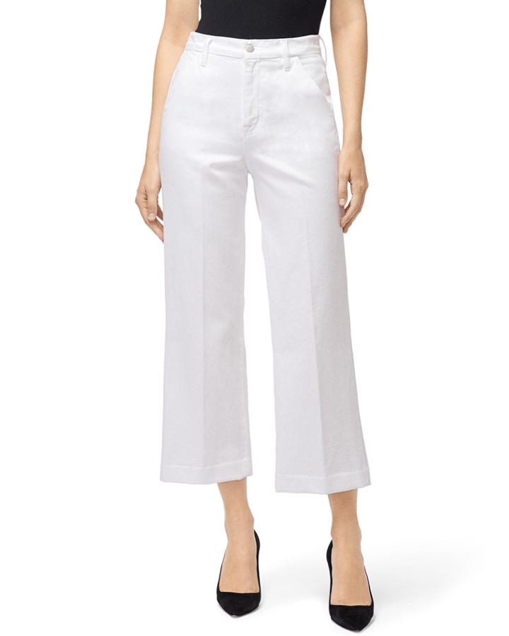 Joan Wide-leg Cropped Trousers