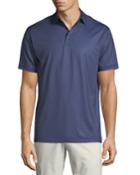 Men's Geo Star Neat-print Stretch Jersey Polo