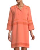 Eyelet-lace Trimmed