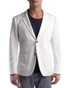 Ralphy Classic-fit Knit Blazer, White