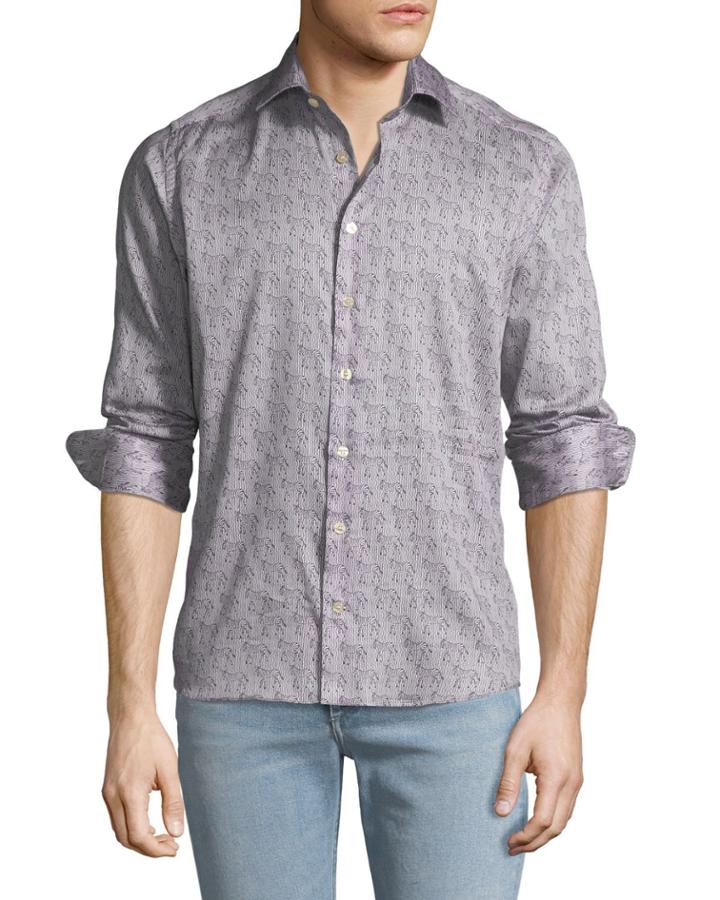 Men's Zebra Pattern