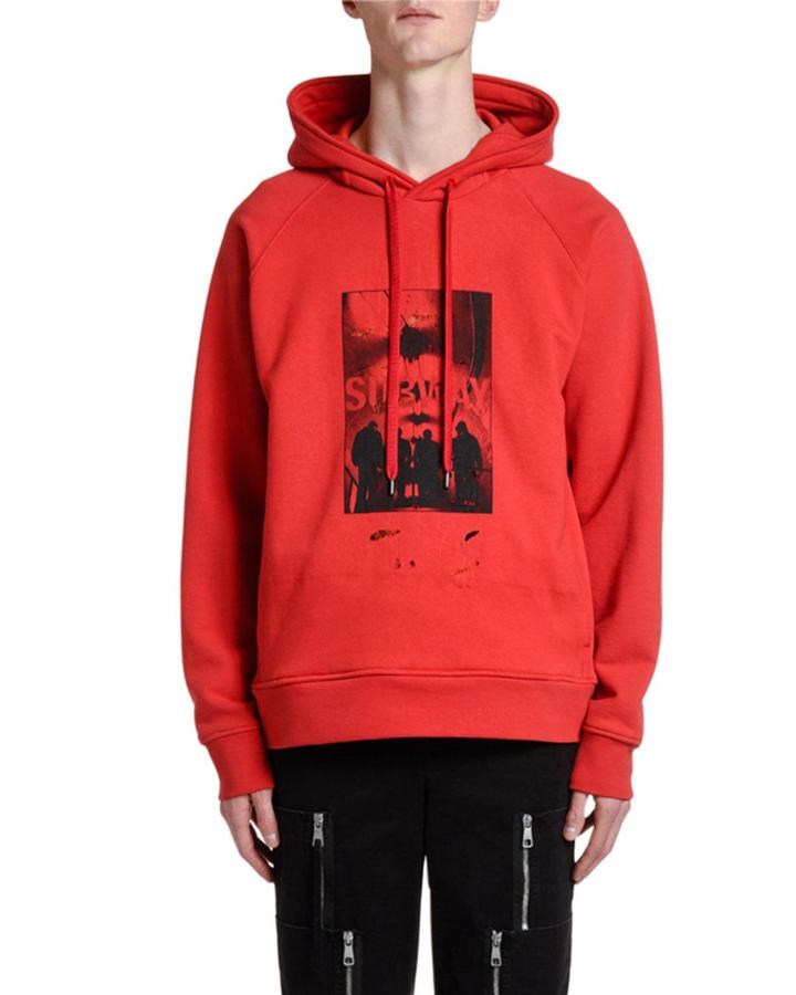 Men's Subway Pullover Hoodie