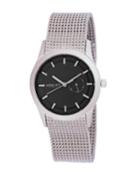 Men's Agerso Quartz Silver Stainless Steel Bracelet Watch