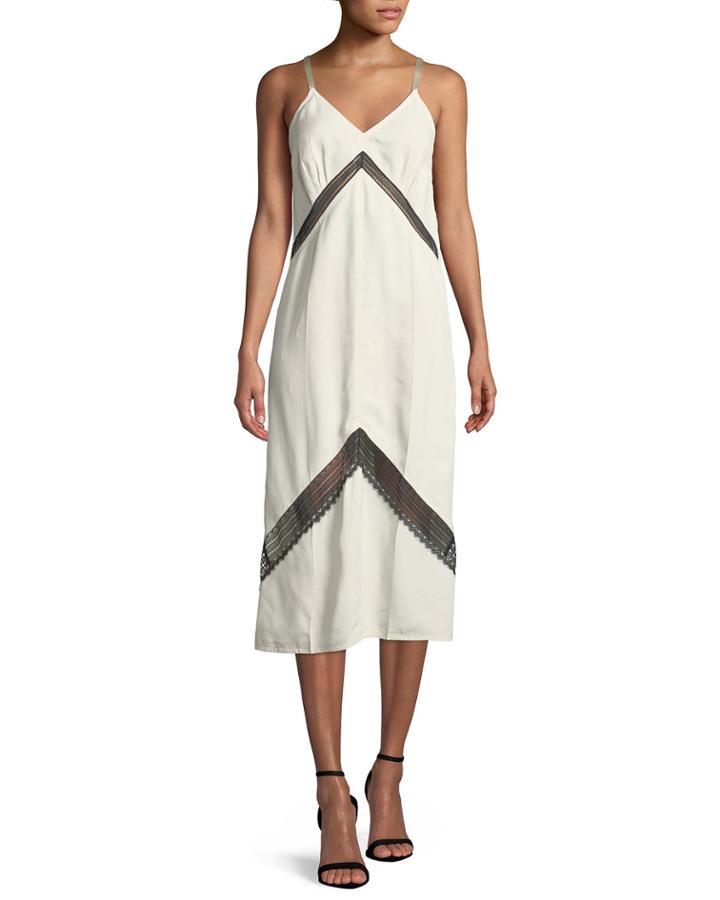 Sleeveless Lace Slip