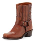 Harness Americana Star Leather Boot, Tan