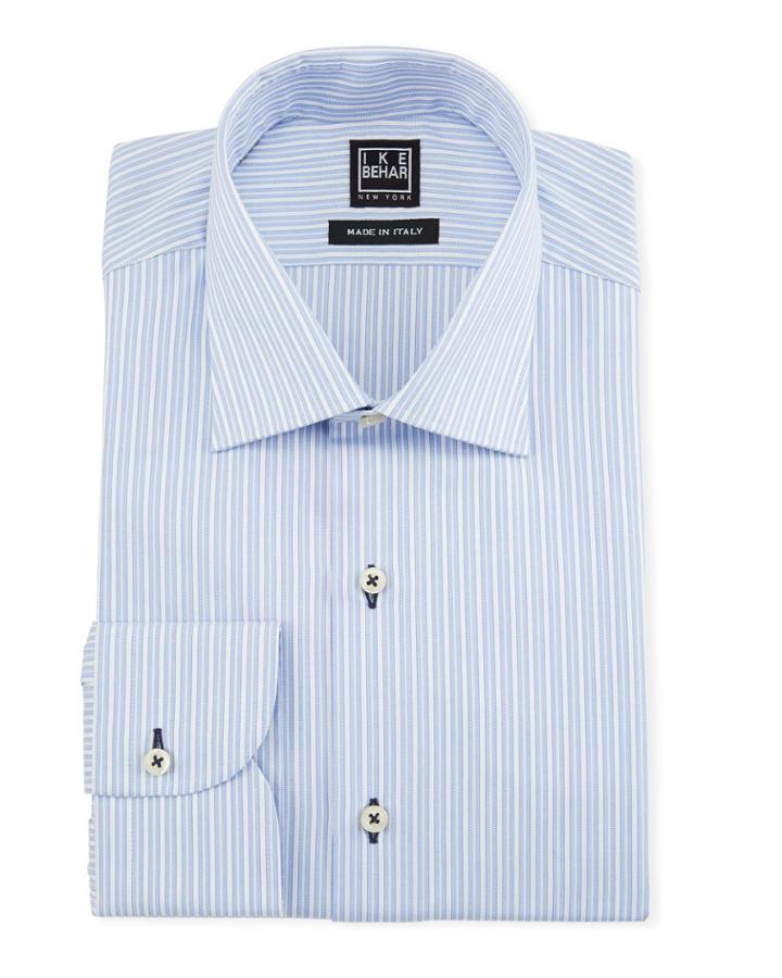 Men's Striped Cotton Dress