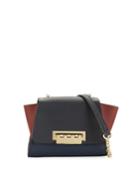 Eartha Mini Colorblock Chain Crossbody Bag