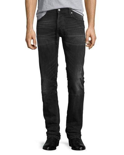 Grim Tim Henry Replica Slim Jeans, Charcoal