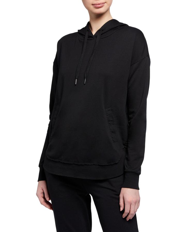 French Terry Drawstring Hoodie