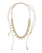 Beaded Pull-tie Necklace