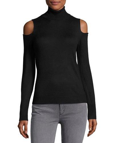 Turtleneck Cold-shoulder