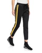 Cropped Track Pant With