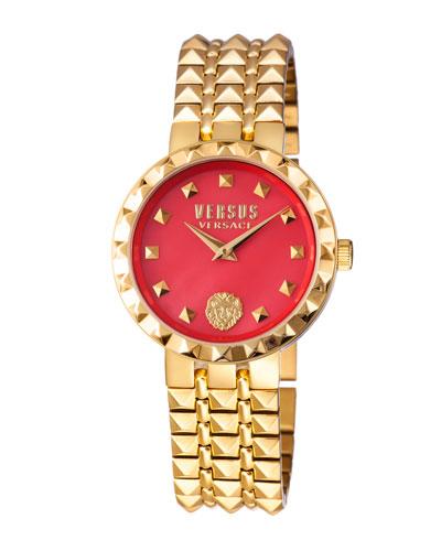 Coral Gables Round 36mm Red Mop Women's Watch