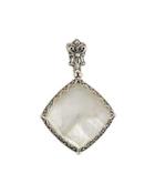 Aura Silver & Mother-of-pearl Pendant/enhancer