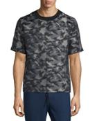 Camouflage-print Short-sleeve T-shirt